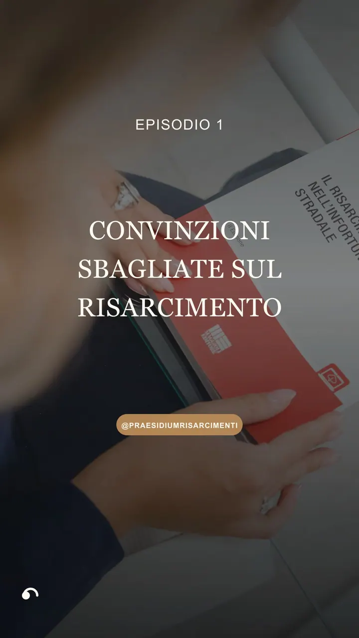 Convinzioni sbagliate sul risarcimento
