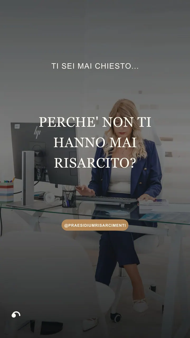 Perché non ti hanno mai risarcito?